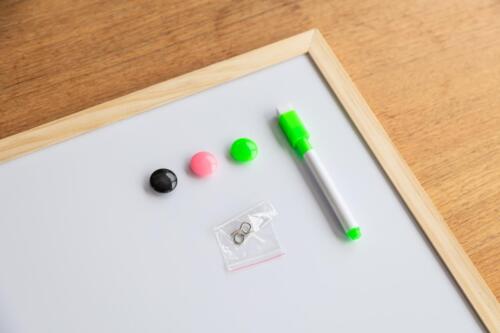 Magnettafel, Wandtafel, Memoboard, Pinnwand, weiß, beschreibbar, 40x60cm - Bild 11 von 16