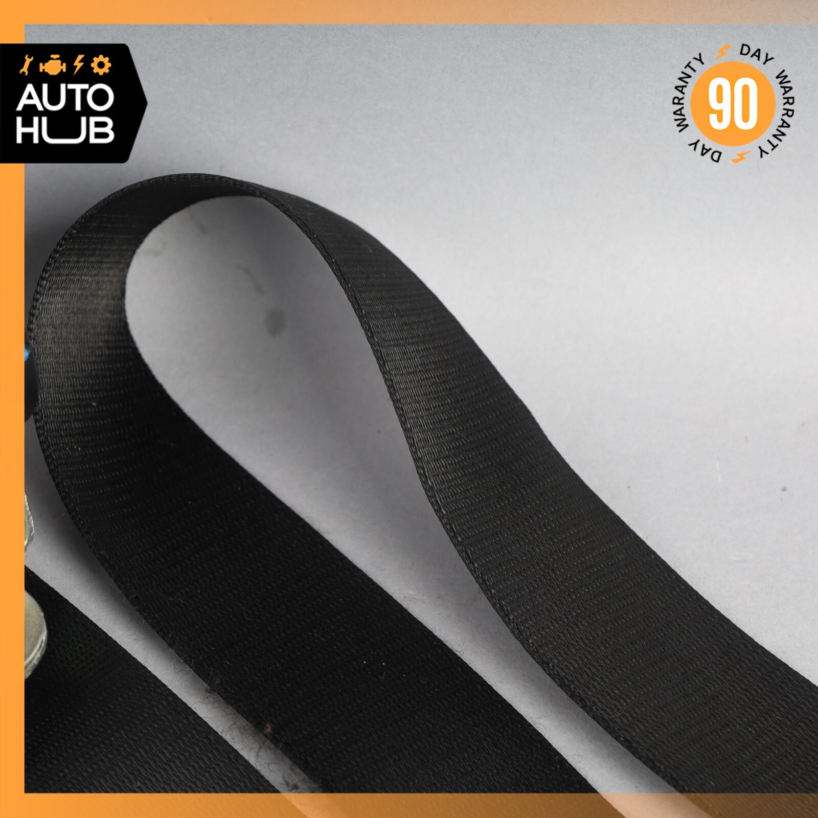17-20 Maserati Levante S M161 Rear Left or Right Side Seatbelt Black OEM