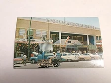 Vintage NUEVO LAREDO'S MARKET PLACE Unposted Post Card 