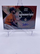 2022 Topps Joey Bart Auto #10/10 Generation Now SF Giants SP Free Shipping