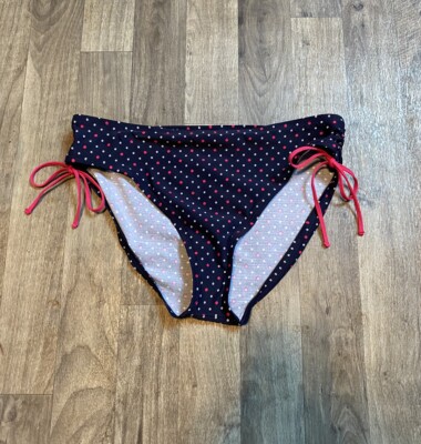 Nautica Blue Polka Dot Swim Bottoms Size 12