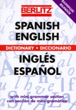 Berlitz Spanish-English Dictionary (Berlitz Bilingual Dictionaries) - GOOD
