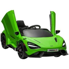 Image of AIYAPLAY McLaren 765LT Licensed 12V Kids Electric Ride on Car w/ Remote Control