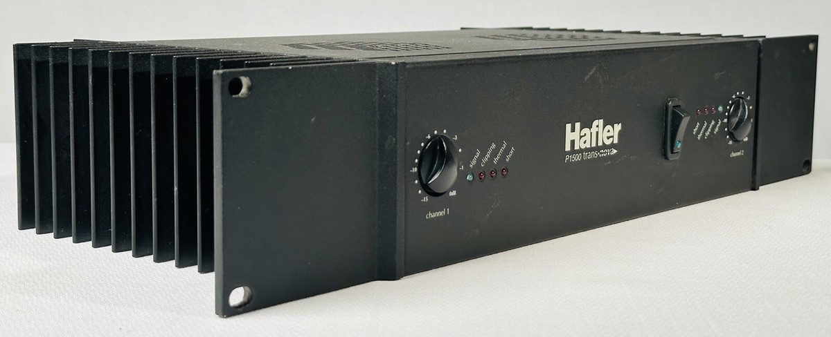 Hafler P1500 Trans•Nova Professional Power Amplifier | eBay Hafler P1500 Trans•Nova Professional Power Amplifier | eBay