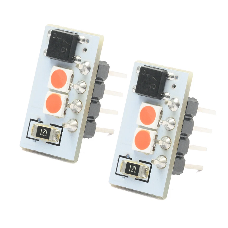 Luces LED rojas para panel de puerta 4 piezas - se adaptan a Audi Q7/A6/A7/A8 con placa de circuito de bolsillo para puerta Foto 4 de 4