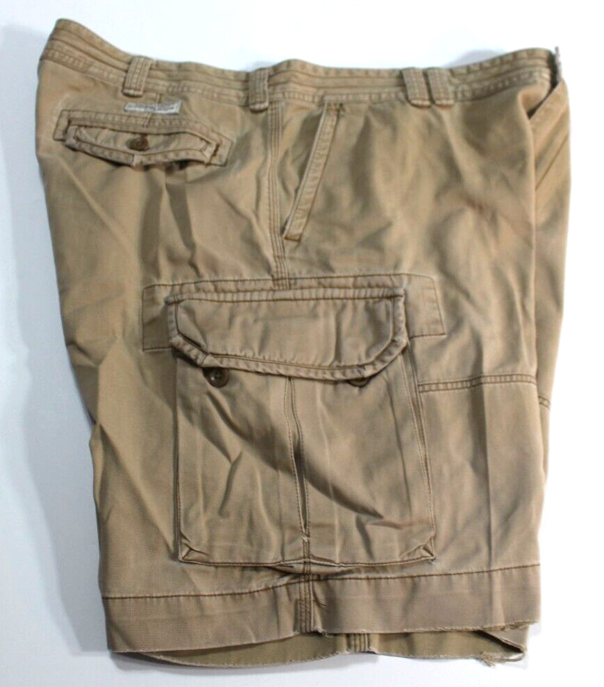 POLO Ralph Lauren Khaki Distressed Cargo Shorts Chino… Gem