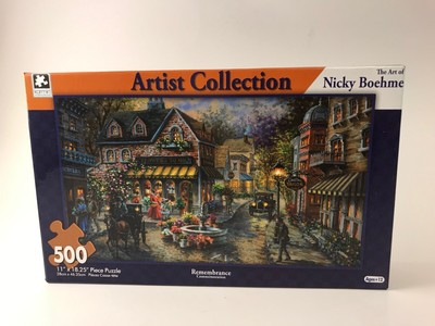 Artist Collection: The Art Of Nicky Boehme ~ Remembrance ~ 500 Piece Puzzle (773392090194)