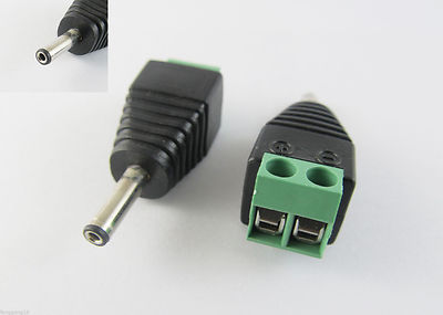 3.5x1.35mm CC Maschio Terminali Alimentazione Spina 20 Pacco Fai - Foto 2