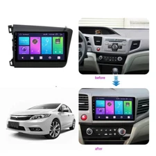 Android Radio Multimedia Video Player for Civic 2012-2015 Navigation GPS Stereo