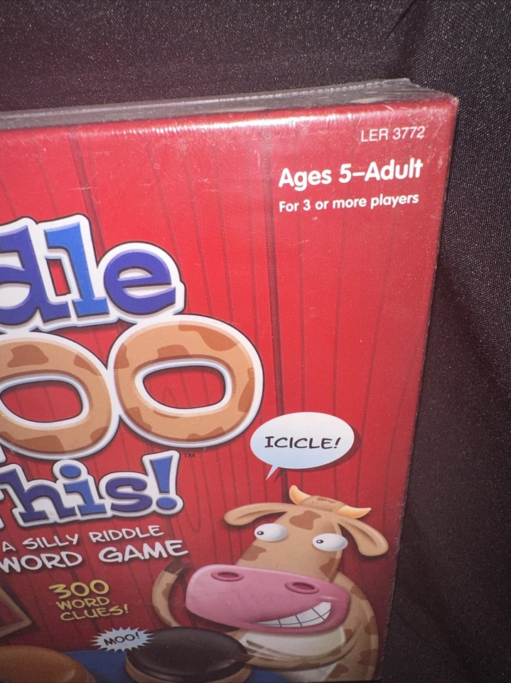 Brand New Learning Resources Riddle Moo This! A Sole riddle Word Game - Image 2 of 4