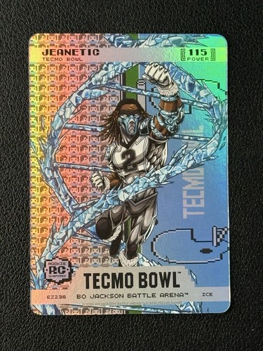 2026 Bo Jackson Battle Arena Tecmo Bowl Blue Ice #B103 Jeanetic Ashton Jeanty