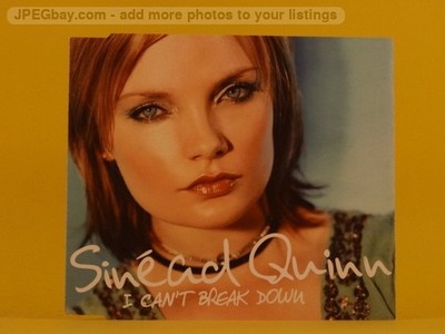 Sinead Quinn I Can't Break Down (L81) 3 Track CD Single including Picture Sleeve