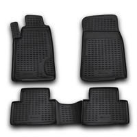 Gummi-FußMatten Ssangyong Rexton 2001-2006 Novline Passgenau Auto Set