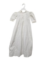 ANTIQUE VICTORIAN BABY BAPTISM CHRISTENING GOWN DRESS EXTRA LONG