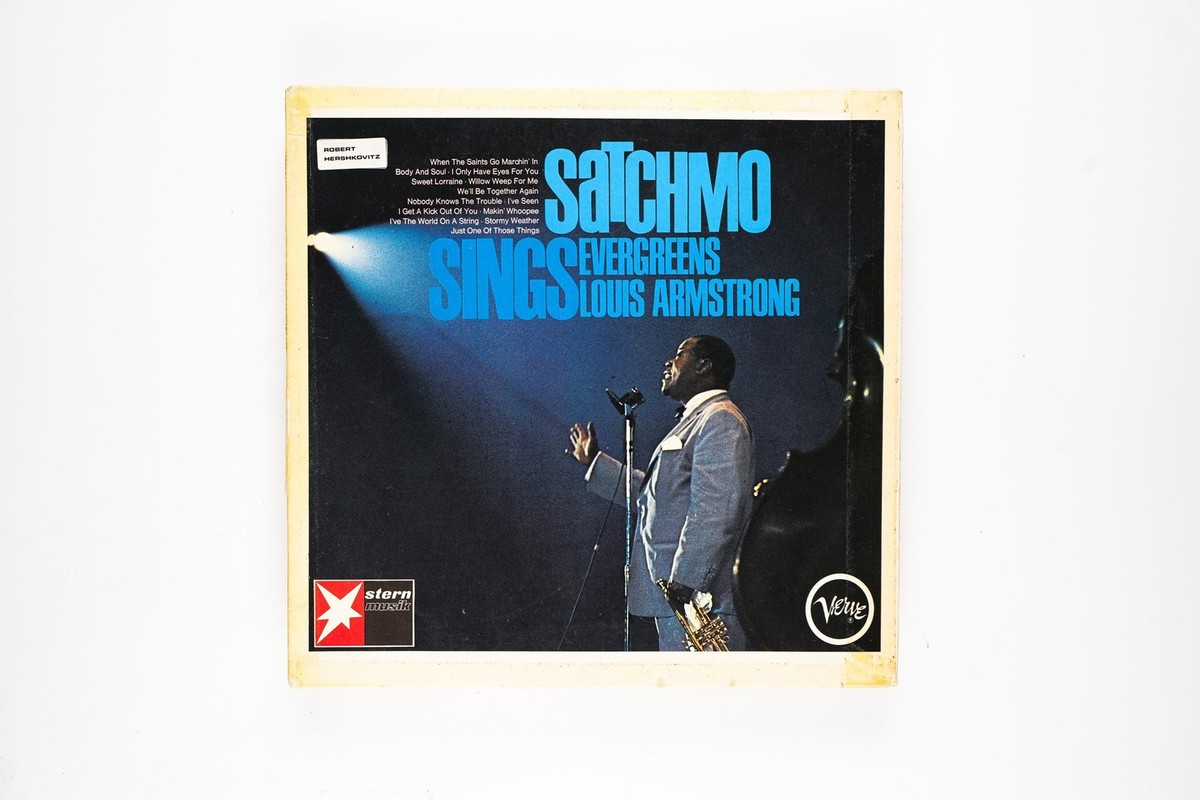 Louis Armstrong - Satchmo Sings Evergreens - Vinyl LP Record