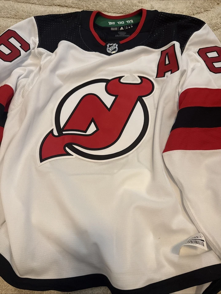 New Jersey Devils Hughes Signed Jersey - Image 4 of 4