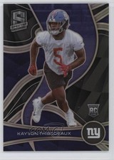 2022 Panini Spectra Rookies Silver Prizm Kayvon Thibodeaux #182 0b6c