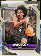 2025-26 Panini Prizm Olivia Miles NIL RC [Base] TCU Lynx #123