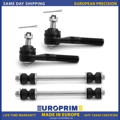 Outer Tie Rod End & Front Stabilizer Sway Bar Link Set for 94-99 Dodge Ram 1500