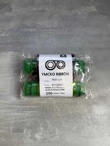 YMCKO Ribbon 61123501 for Javelin D-Series & J2X0i 200Prints/Roll - New