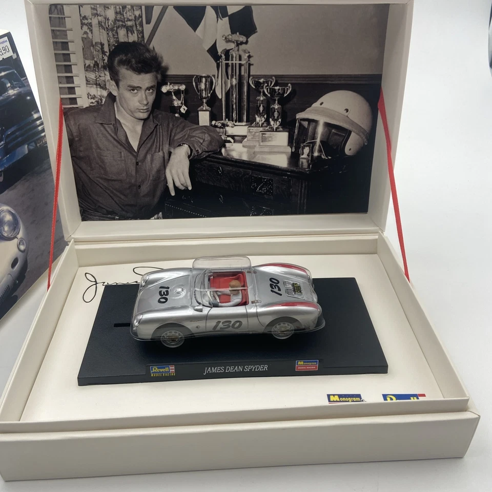 REVELL 85-4879 James Dean Porsche 550 Spyder Edición Limitada 1/32 Slot Car Modelo Foto 2 de 4