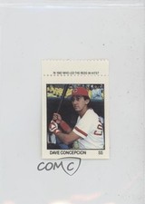 1983 Fleer Stamps Dave Concepcion 0h1