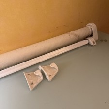 Retractable Safety Gate - Child and Pet Stair / Doorway Barrier - Used