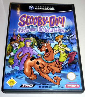 SCOOBY-DOO!: NACHT DER 100 SCHRECKEN (NINTENDO GAMECUBE) DEUTSCH NGC Game Cube