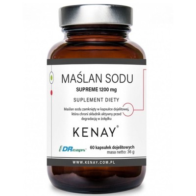 Kenay Natriumbutyrat Supreme 1200 mg, 60 Kapseln