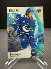 2023-24 Upper Deck Allure Quinn Hughes Blue Line 27/35