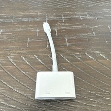 Apple Lightning Digital AV to HDMI Adapter  Lightning Port White A1438