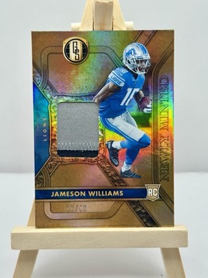 2022 Panini Gold Standard Jameson Williams Newly Minted Patch /49 #NMM-JW1