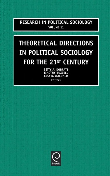 Betty A. Dobratz (U. A.) | Theoretical Directions In Political Sociology For...-image