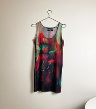 Size L [ JADED London ] Trinity THE MATRIX Mesh Singlet Stretch Dress