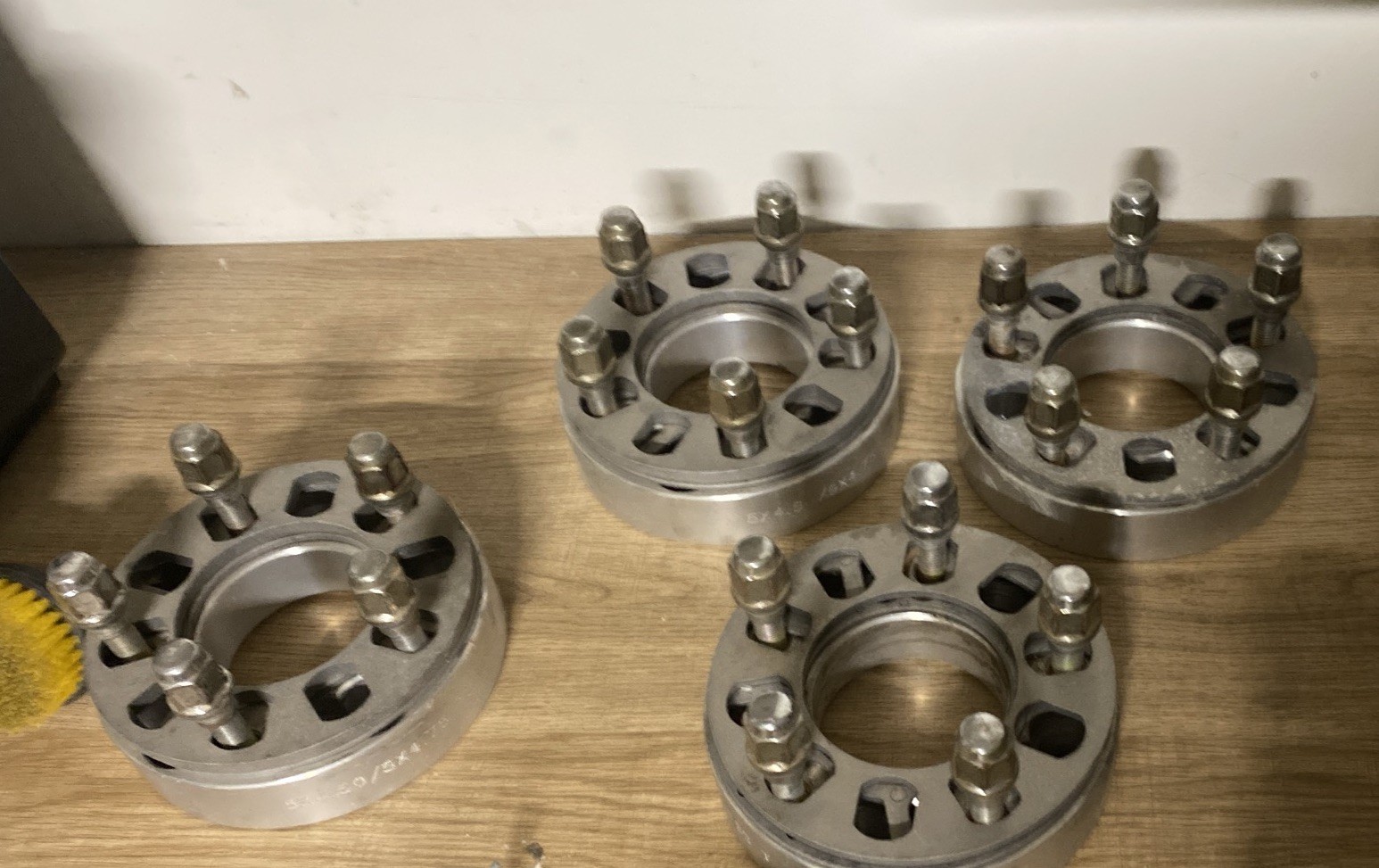 Wheel Spacer Adapter 5X100 to 5X114, 2.00" thick, (may fit Lamborghini replicas)