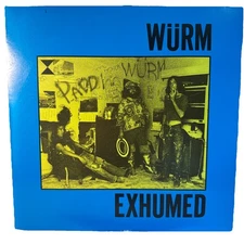 Wurm – Exhumed 2xLP (2018) Remastered Blue Vinyl – Limited Edition – SST Doom