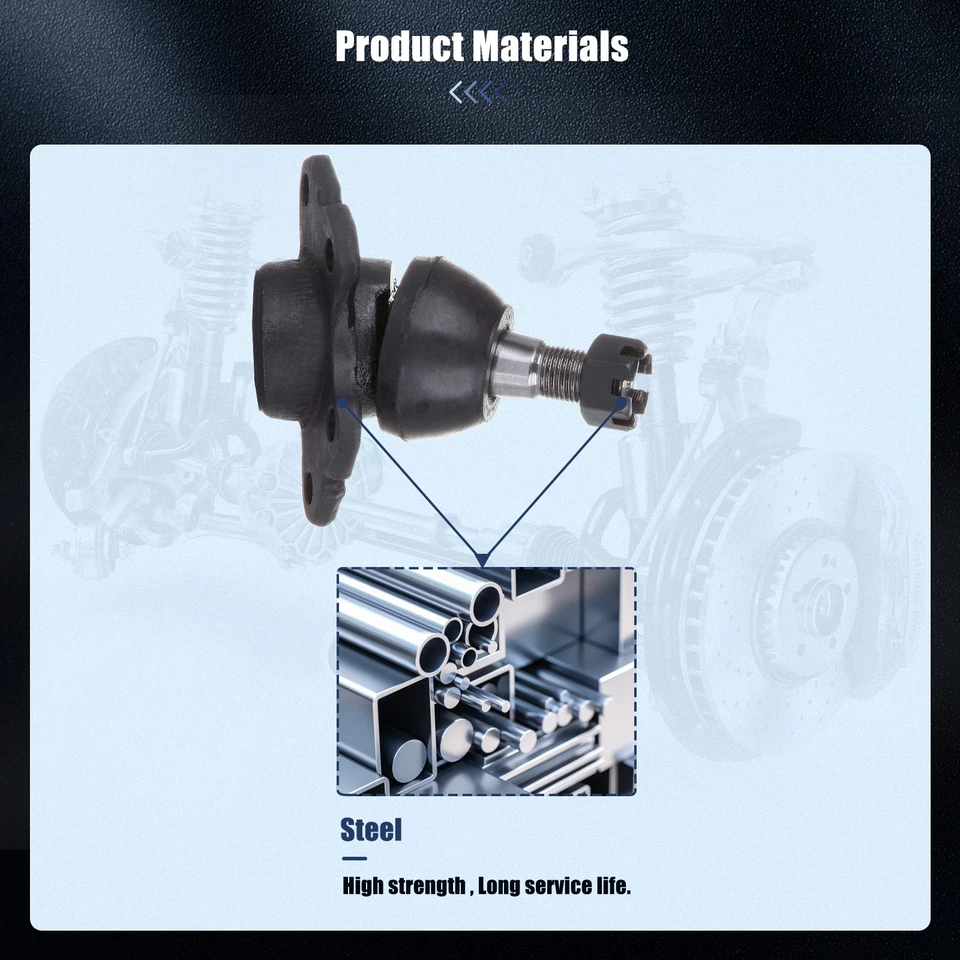 2x Kit de rótula superior delantera para Chevrolet C2500 C3500 K2500 K3500 1989-2000 Foto 2 de 4