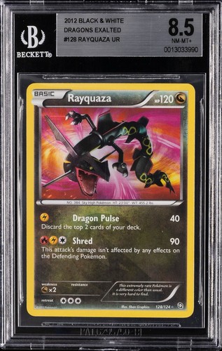 Rayquaza graded BGS 8.5 for sale on eBay