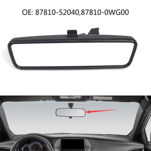 Auto Inside Windshield Rear View Mirror Reflectors For 87810-52040 87810-0WG00 - Picture 2 of 8