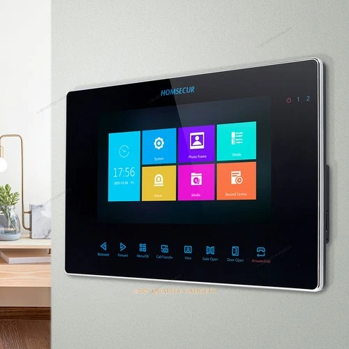 HOMSECUR HDK Monitor with Voice Message for Video Doorphone Intercom System