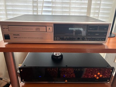 Vintage Philips CD304 Silver CD Player   Working & Tested.  See VIDEO!!!