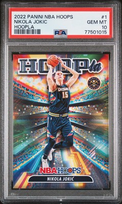 Nikola Jokic Panini Hoopla #1 PSA 10 [POP 3]