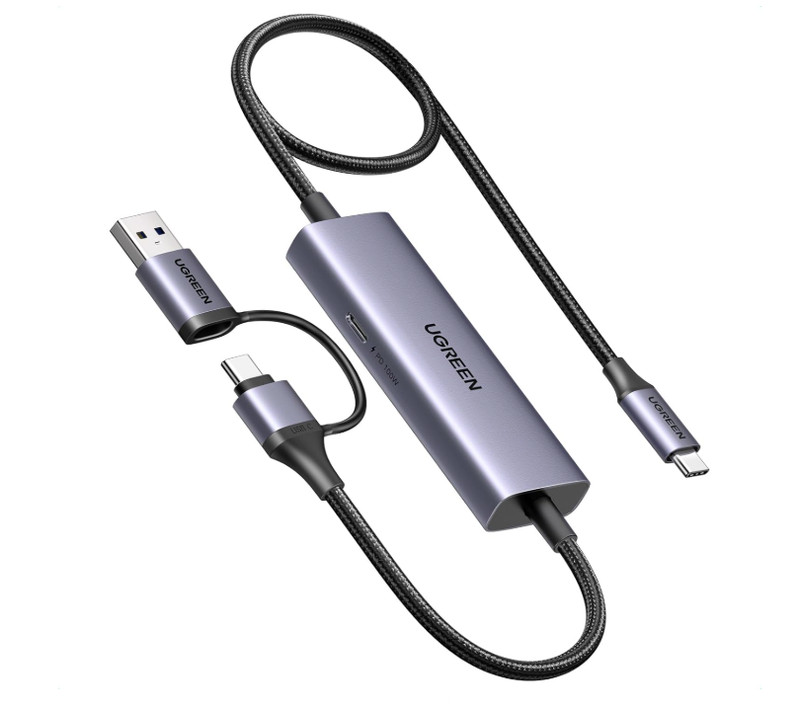UGREEN Video Capture Card HDMI to USB C Streaming Device 1080P 60FPS Capture 4K