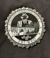 F.B.I. Violent Crimes task force WFO Challenge Coin.