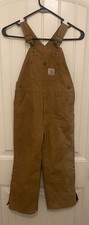 Carhartt Kid Bib Overalls Size 6 Boys Kids RN 13706
