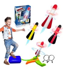 Stomp Foam Rocket Launcher, Fun Catapult Rocket Toys Boys & Girls Outdoor Toy