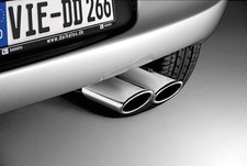 Doppelrohr Auspuffendtopf für Daihatsu Charade oder Toyota Yaris