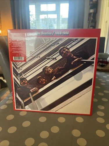 The Beatles Compilation 1962-1966 3 x 12" RED VINYL LPs 2023 + Insert NEW SEALED