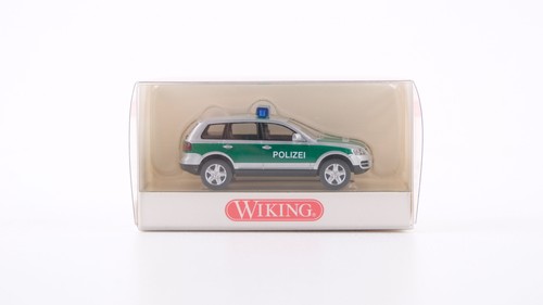 Wiking H0 1042532 VW Touareg policía | Condition: Gebraucht