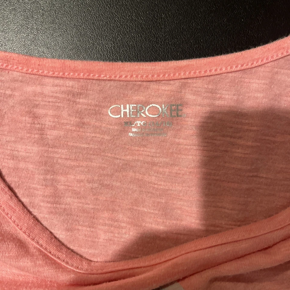 Girls Pink Long Sleeve T-Shirt Size XL (14/16) - Image 3 of 3